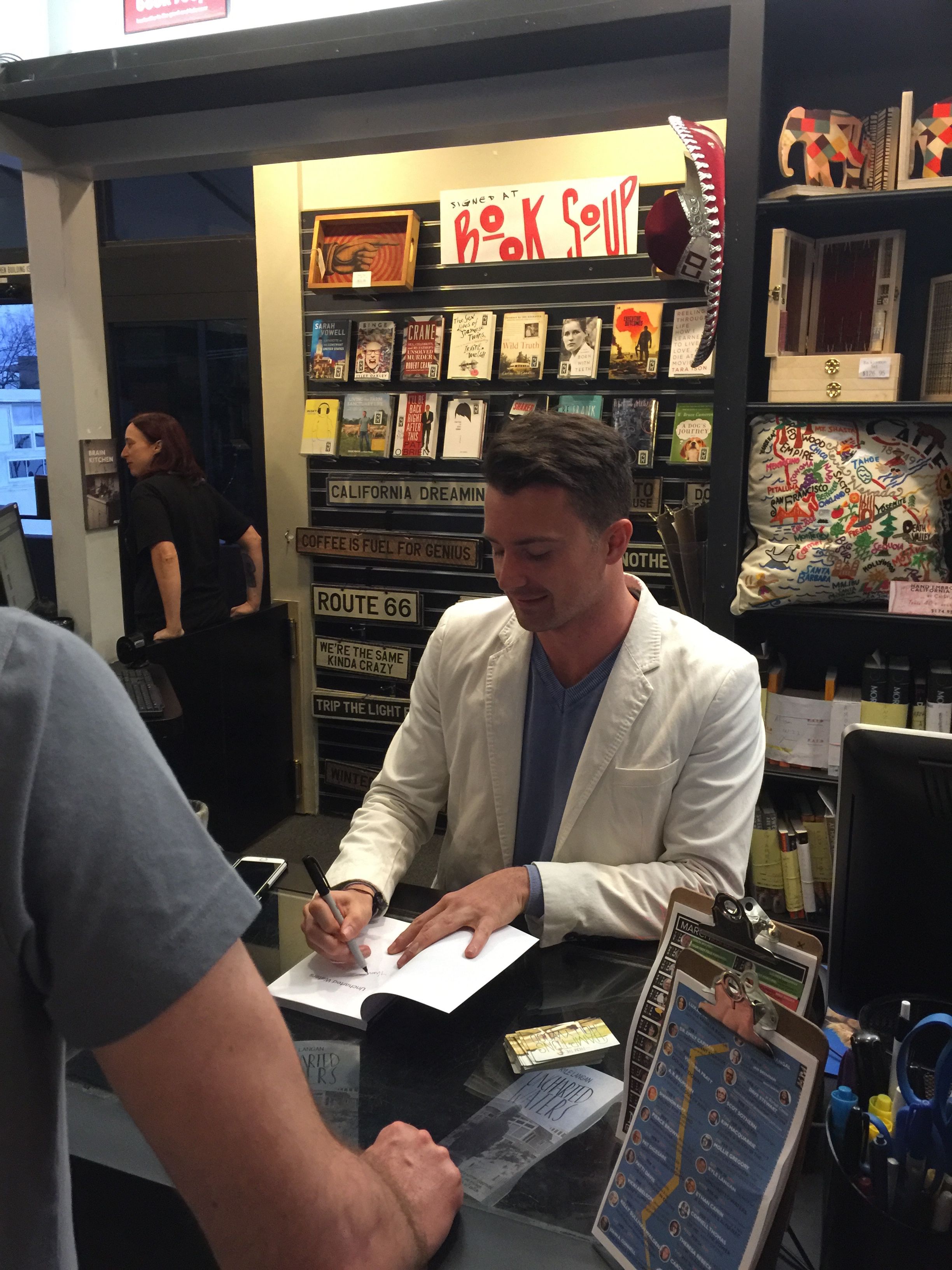 Uncharted Waters Book Signing