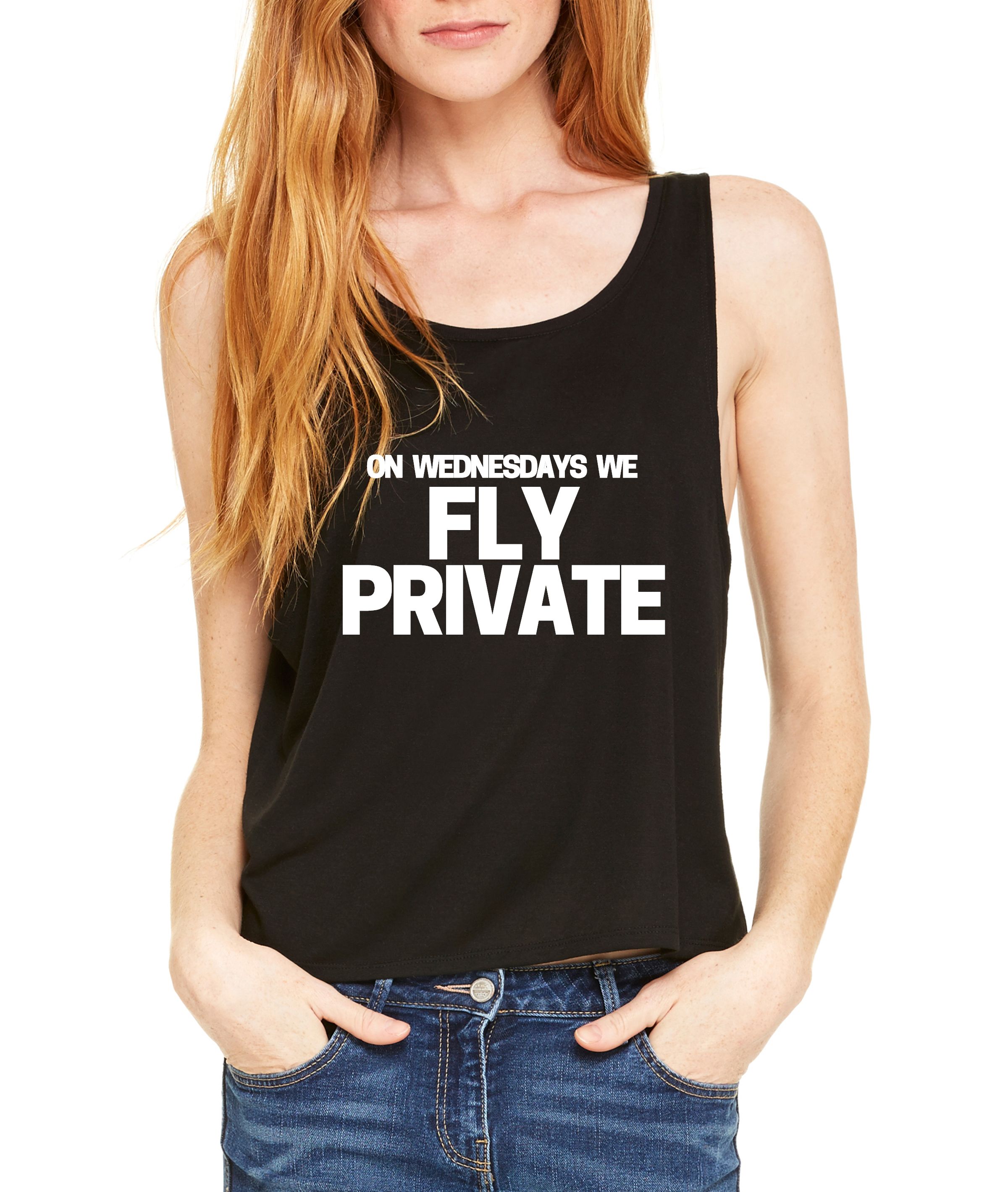 Fly Private Crop Tank