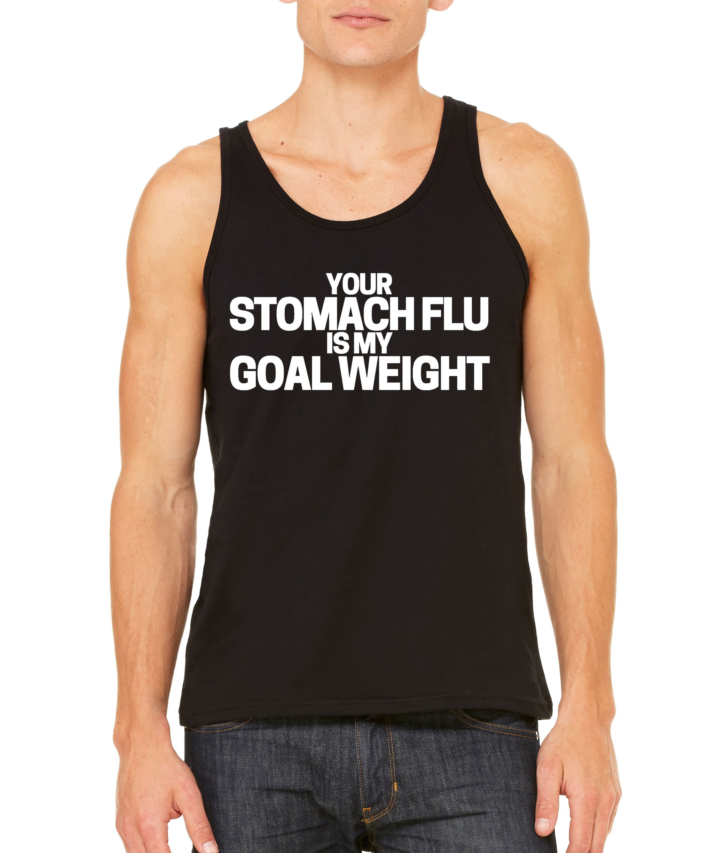 Stomach Flu Men's Tank