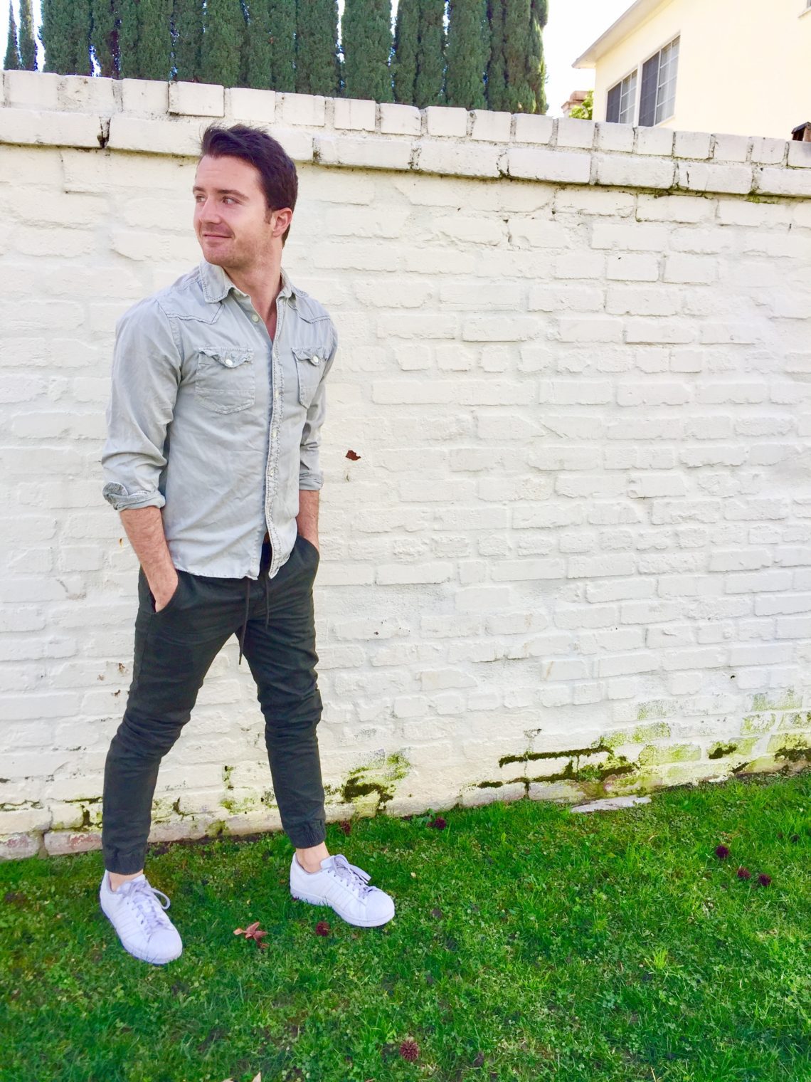Kyle Langan Joggers Hamptons to Hollywood