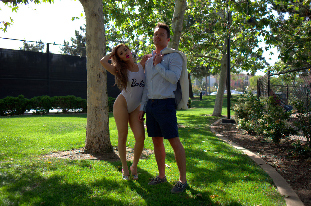 Kyle Langan Jewel Negin Hamptons to Hollywood Barbie and Ken